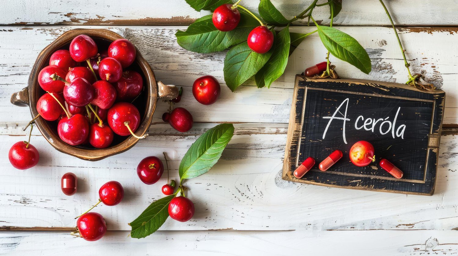 ACEROLA - Privalumai, naudojimas, šalutinis poveikis ir dar daugiau